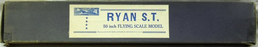 H&F Model Airplane Co Ryan ST Trainer - 50 Inch Wingspan Flying Scale Aircraft plastic model kit
